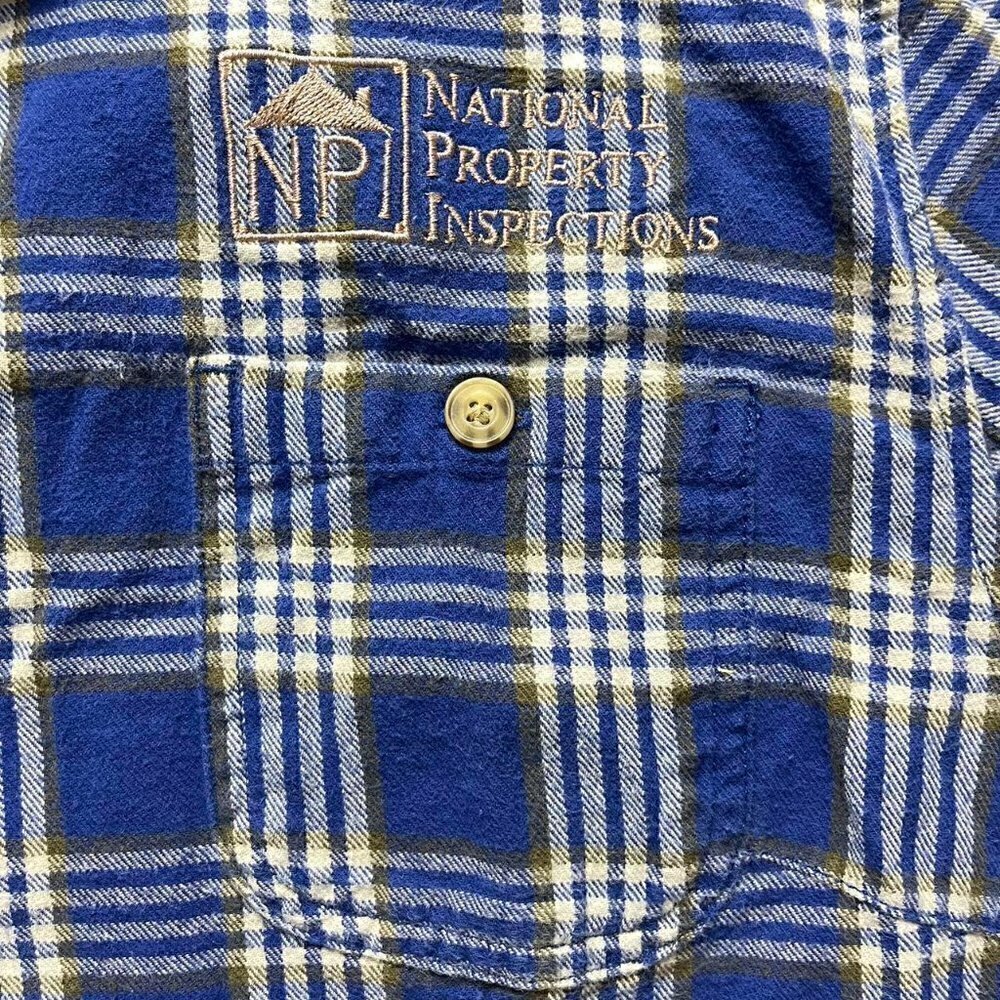 Duluth Trading Flannel Plaid Button Down Shirt - Picture 3 of 5